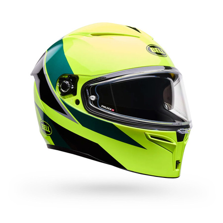 Kask Motocyklowy Bell Lithium Yellow + Gratis Kominiarka Held