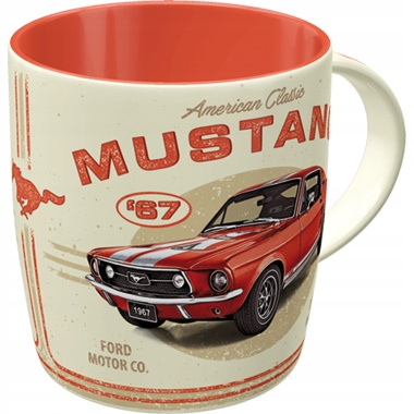 Kubek Ford Mustang GT 1967 Red