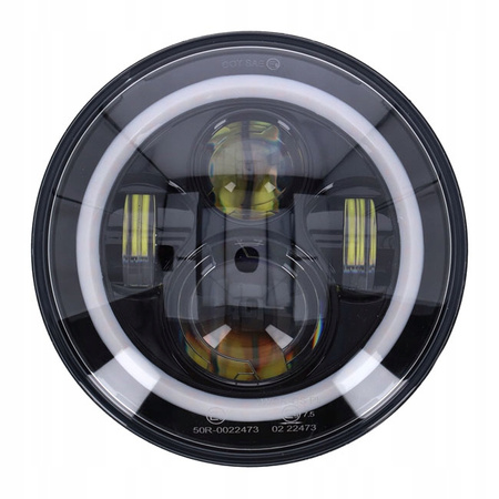 Lapma przednia Led czqarna 7" z ECE