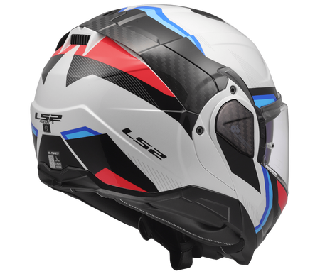 Kask motocyklowy LS2 Advant II FF910 Triple White Blue Red 