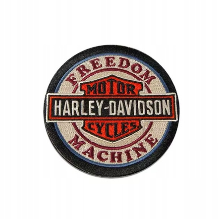 Naszywka Harley-Davidson Freedom Machine 10 cm – Oryginalna
