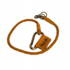Brelok pleciony Trip Machine Braided key chain tan