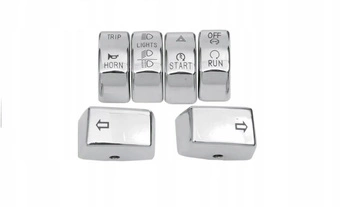 Zestaw Nakładek Na Przełączniki Harley Davidson Softail Dyna 11-17