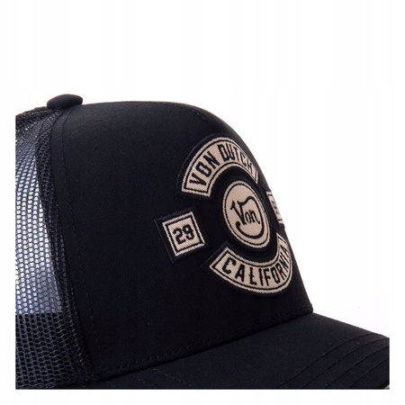 Czapka z daszkiem Von Dutch Heritage Cap California Black&White