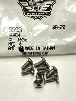 Śruba calowa 8-32 X 5/16" do zawiasów kufra Harley Davidson OEM