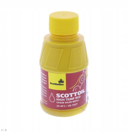 Olej do Scottoilera 125 ml [czerwony] od 20 do 40°C