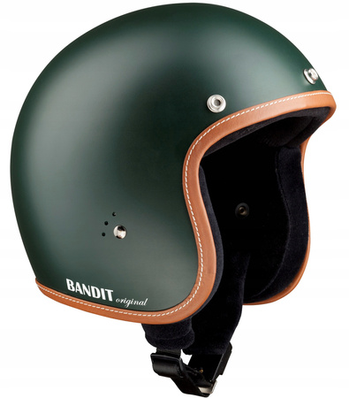 Kask Otwarty Jet Bandit Premium British Racing Green