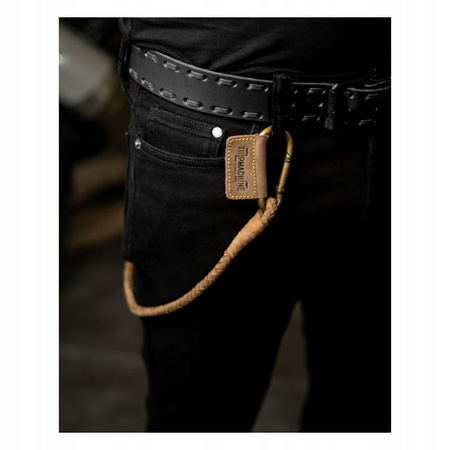 Brelok pleciony Trip Machine Braided key chain tobacco