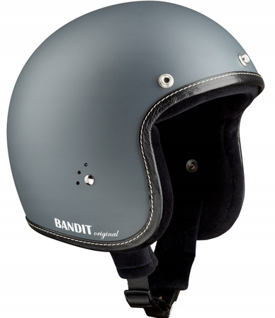 Kask Otwarty Jet Bandit Premium Dull Grey