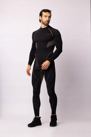 MĘSKIE LEGGINSY TERMOAKTYWNE Z WŁÓKNAMI SREBRA SPAIO EXTREME-PRO