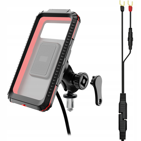 FreedConn motocyklowy uchwyt na telefon z ładowaniem indukcyjnym