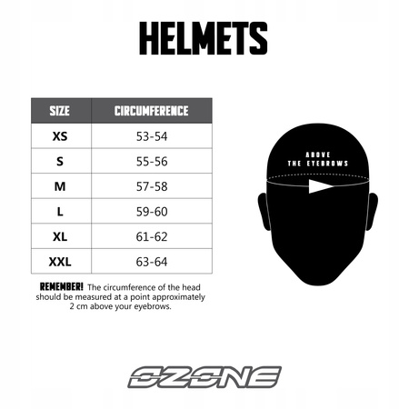 Kask Ozone Integralny Sprint Gloss Black