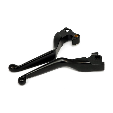 Czarne dźwignie hamulca i sprzęgła Harley Davidson Sportster 14-21