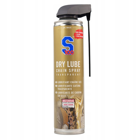 Smar Do Łańcucha W Sprayu S100 Dry Lube Chain Spray 400 ml