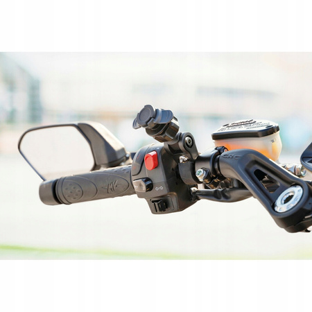 Regulowany uchwyt motocyklowy do telefonu