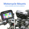 Nawigacja motocyklowa FreedConn C5 z bezprzewodowym Car Play i Android Auto
