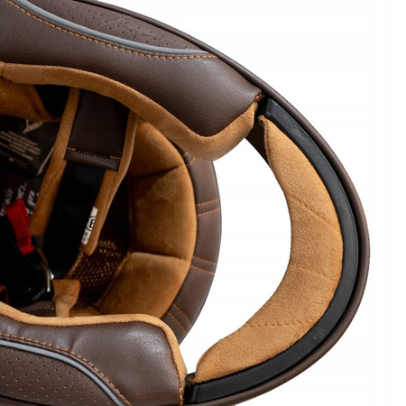 Kask Motocyklowe By City Roadster III czarno/żółty