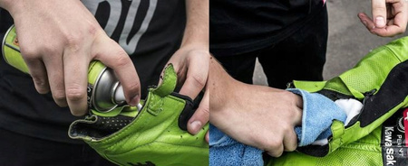 Pianka odświeżająca do kasku, butów i rękawic motocyklowych Muc Off - 400ml