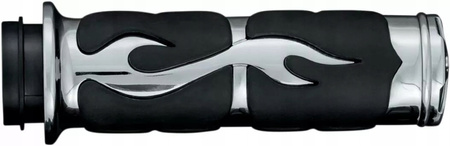 Manetki Kuryakyn Iso - Falme Grips Harley Davidson 1 cal