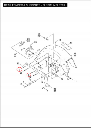 Śruba Calowa Harley Davidson 3/8"-16 X 1" OEM