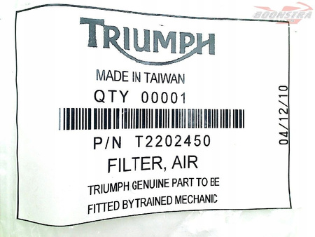 Filtr Powietrza Triumph Thunderbird America Speed