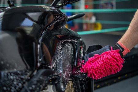 Rękawica do mycia 2 w 1 z mikrofibry