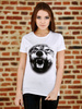 KOSZULKA T-SHIRT DAMSKI UNDERWORLD WOLF WHITE