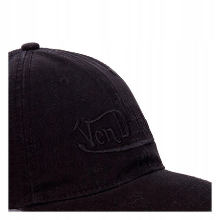Czapka z daszkiem Von Dutch Lifestyle Cap Black