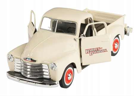 Model Maisto Harley Davidson i CHEVROLET 3100 PICKUP+FLSTS skala 1/24