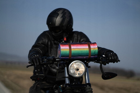 Motocyklowa rolka torba meksykańska na drobiazgi