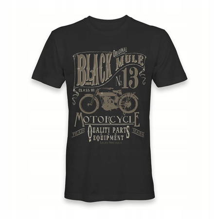 Koszulka Motocyklowa Lucky 13 Black Mule t-shirt black