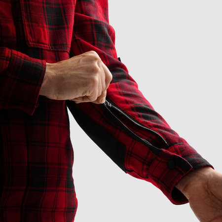 Koszula Motocyklowa Rebelhorn Shifter Black/Red