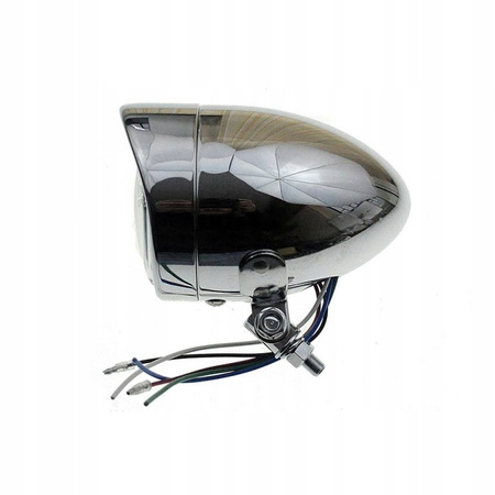 Lampa Lightbar z daszkiem 4 cale chrom Homologacja