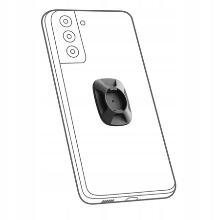 Opti adapter do telefonu uniwersalny black