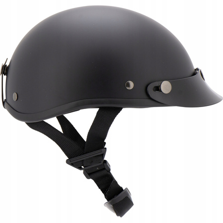Kask Retro Orzeszek na Choppera Braincap