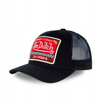 Czapka z daszkiem Von Dutch Coast Cap Black