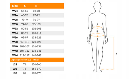 Leginsy Motocyklowe Ozone Chica Lady Black
