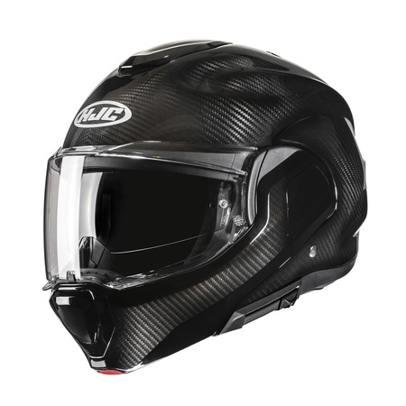 Kask motocyklowy HJC F100 Carbon – ultralekki z blendą, Pinlockiem + gratis