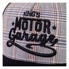 Czapka z daszkiem King Kerosin Motor Garage check trucker cap