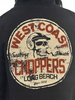 Bluza z Kapturem West Coast Choppers Czarna