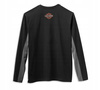 Męski Longsleeve Copperblock Block Letter Harley Davidson