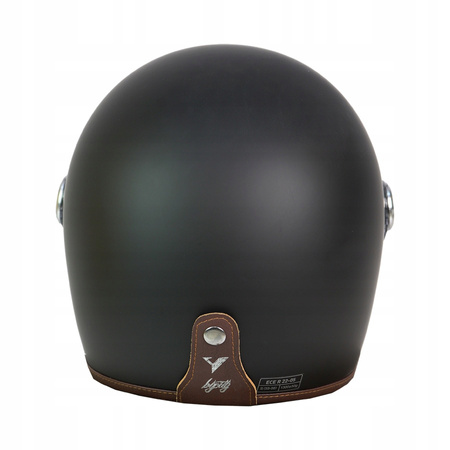 Kask Motocyklowy By City Roadster II Black Matt