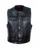 Kamizelka motocyklowa skórzana męska ANARCHY