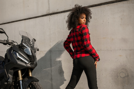 Spodnie Motocyklowe Seca Flex Leggins Lady Black 30