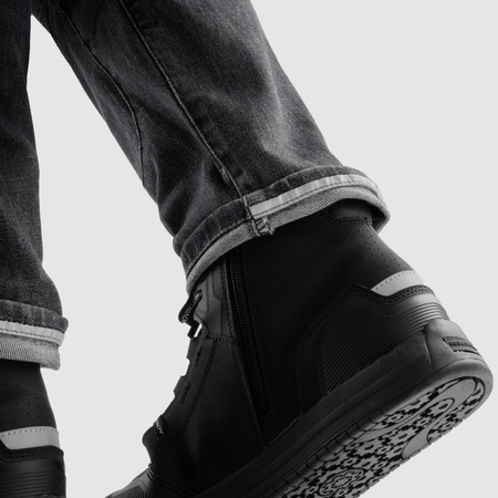 Spodnie Motocyklowe Jeans Rebelhorn Vandal Monolayer Washed Black