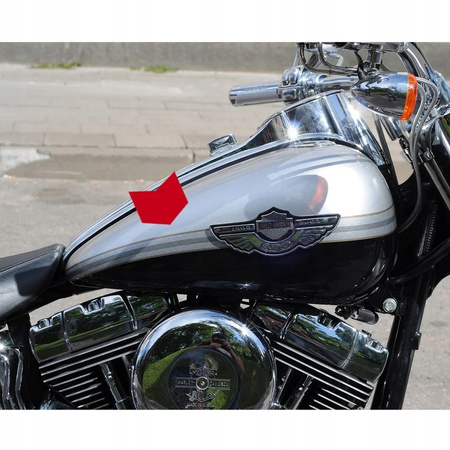 Naklejki na zbiornik paliwa Harley-Davidson. Do Softail, Dyna, Touring