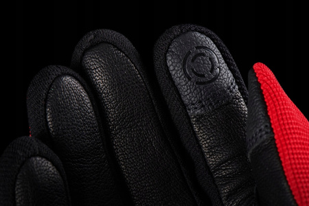 Rękawice Motocyklowe Tekstylne Furygan Jet D30 Gant Red-Black