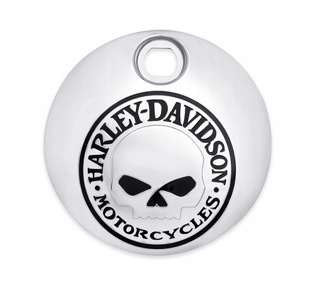 Nakładka Ozdobna na Wlew paliwa Harley Davidson Skull OEM