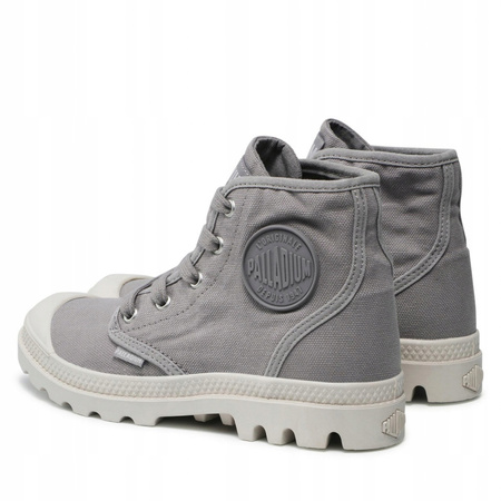 Trapery Trampki PALLADIUM Pampa Hi Gray Flannel
