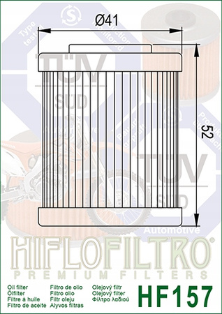 Filtr oleju Hiflo HF157